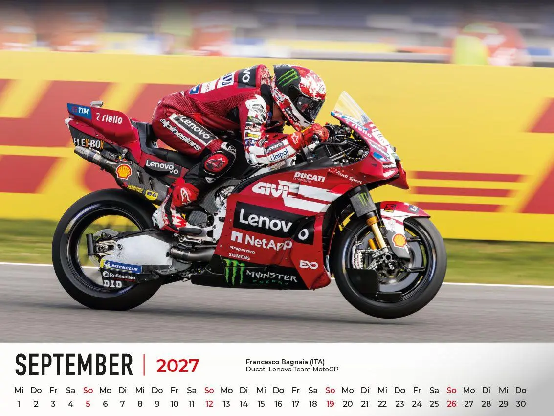 Bild: 9783948794965 | Motorrad Grand Prix Kalender 2027 | Frank Pommer | Kalender | Deutsch