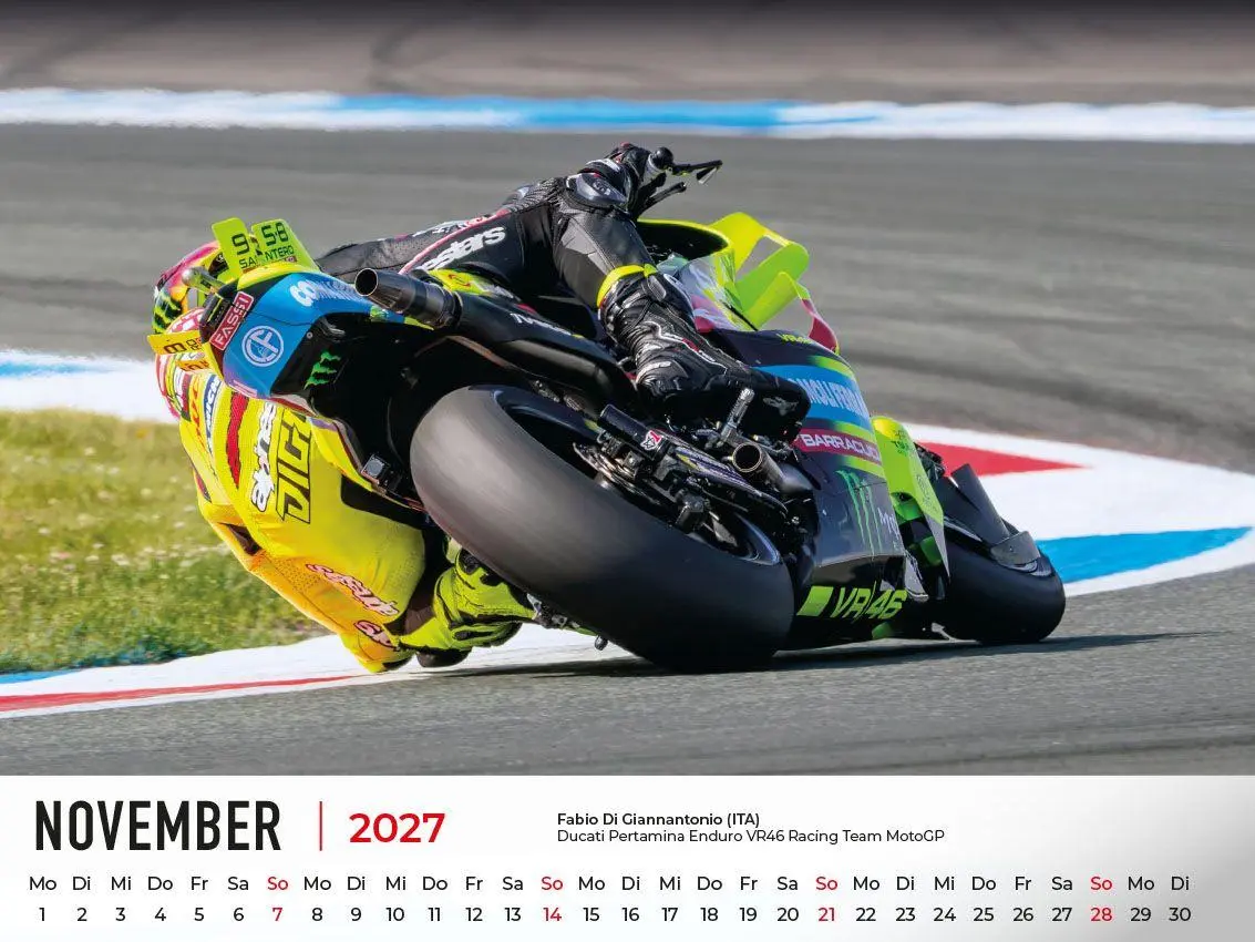 Bild: 9783948794965 | Motorrad Grand Prix Kalender 2027 | Frank Pommer | Kalender | Deutsch