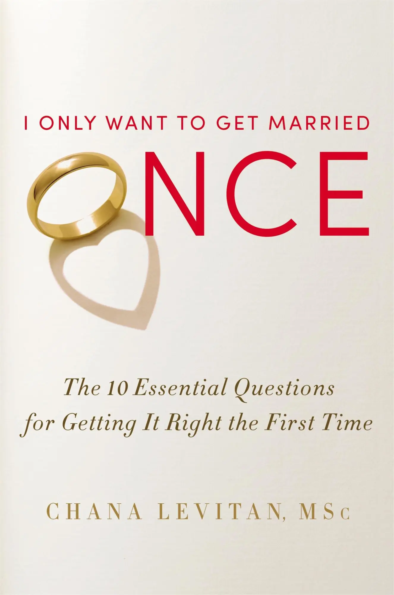 Cover: 9781455525065 | I Only Want to Get Married Once | Chana Levitan | Buch | Englisch