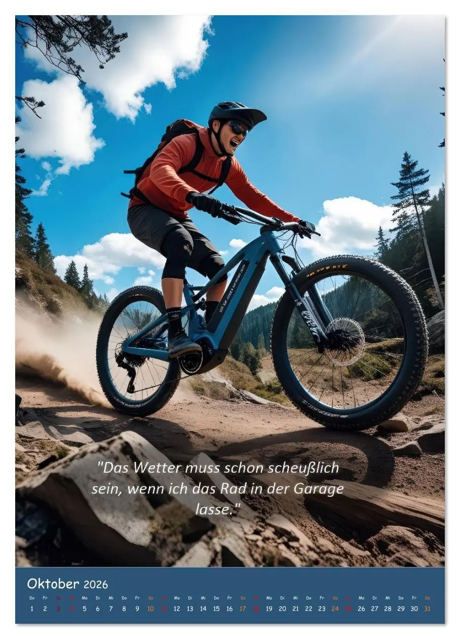 Bild: 9783516635065 | Leidenschaft Fahrrad (Wandkalender 2026 DIN A3 hoch), CALVENDO...
