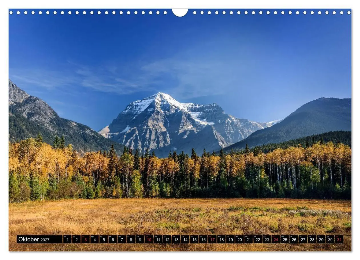 Bild: 9783594235065 | West-Kanada (Wandkalender 2027 DIN A3 quer), CALVENDO Monatskalender