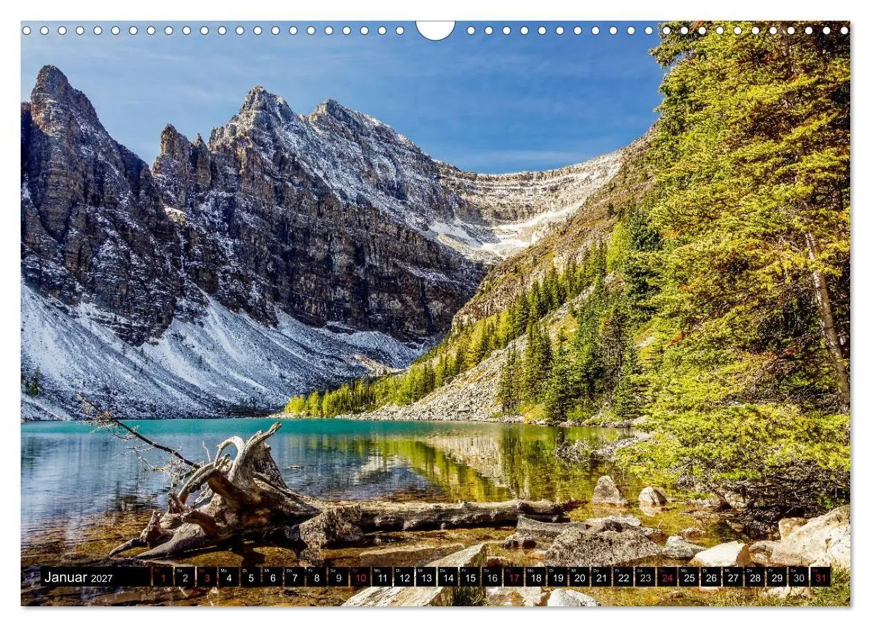 Bild: 9783594235065 | West-Kanada (Wandkalender 2027 DIN A3 quer), CALVENDO Monatskalender