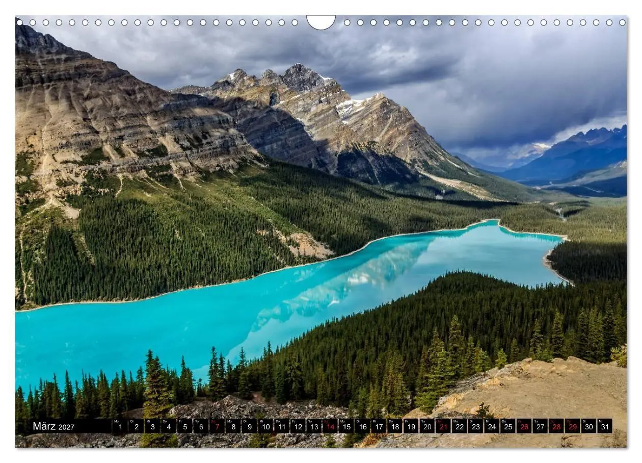 Bild: 9783594235065 | West-Kanada (Wandkalender 2027 DIN A3 quer), CALVENDO Monatskalender