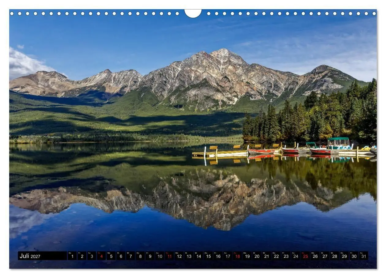 Bild: 9783594235065 | West-Kanada (Wandkalender 2027 DIN A3 quer), CALVENDO Monatskalender