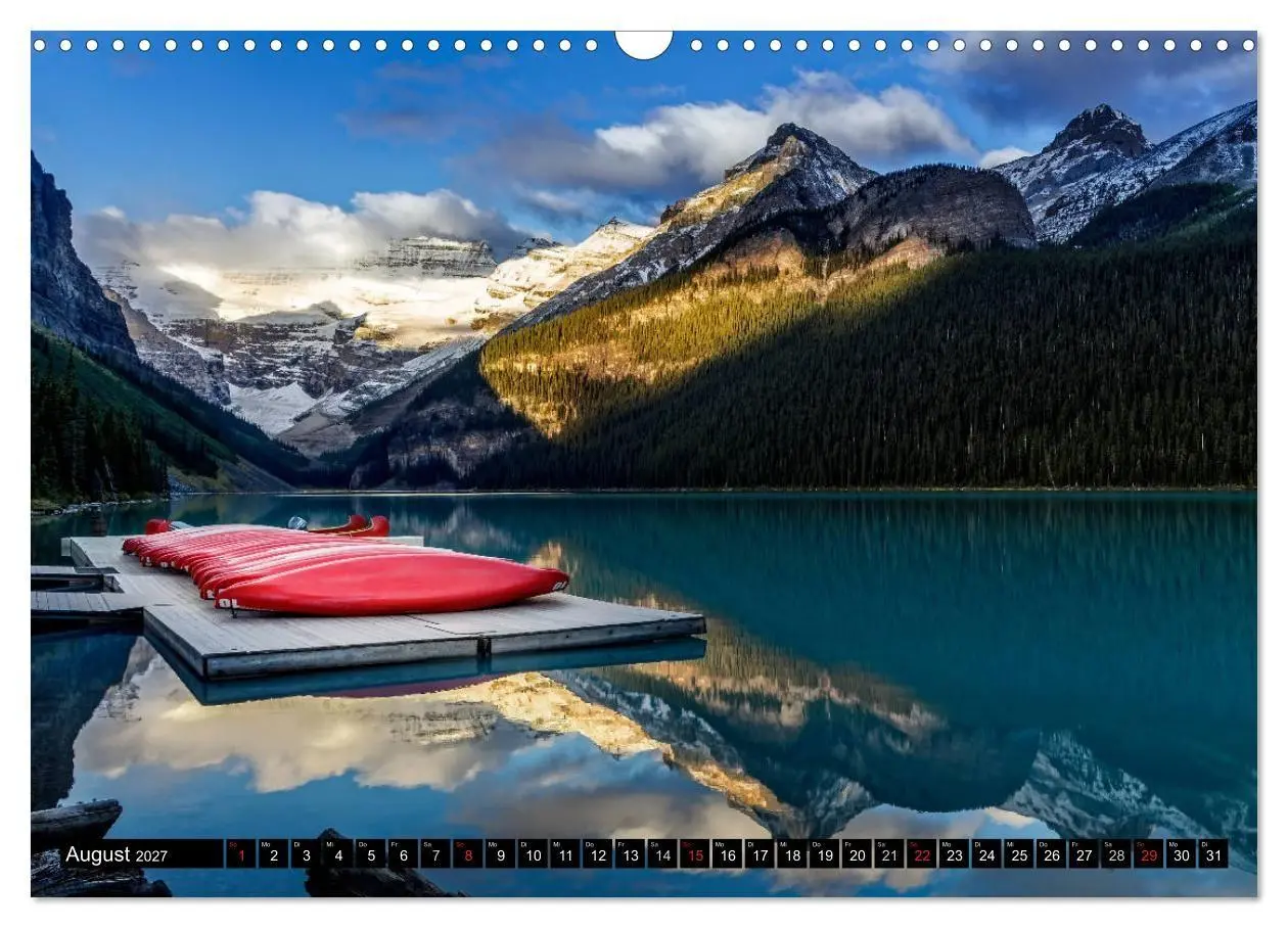 Bild: 9783594235065 | West-Kanada (Wandkalender 2027 DIN A3 quer), CALVENDO Monatskalender