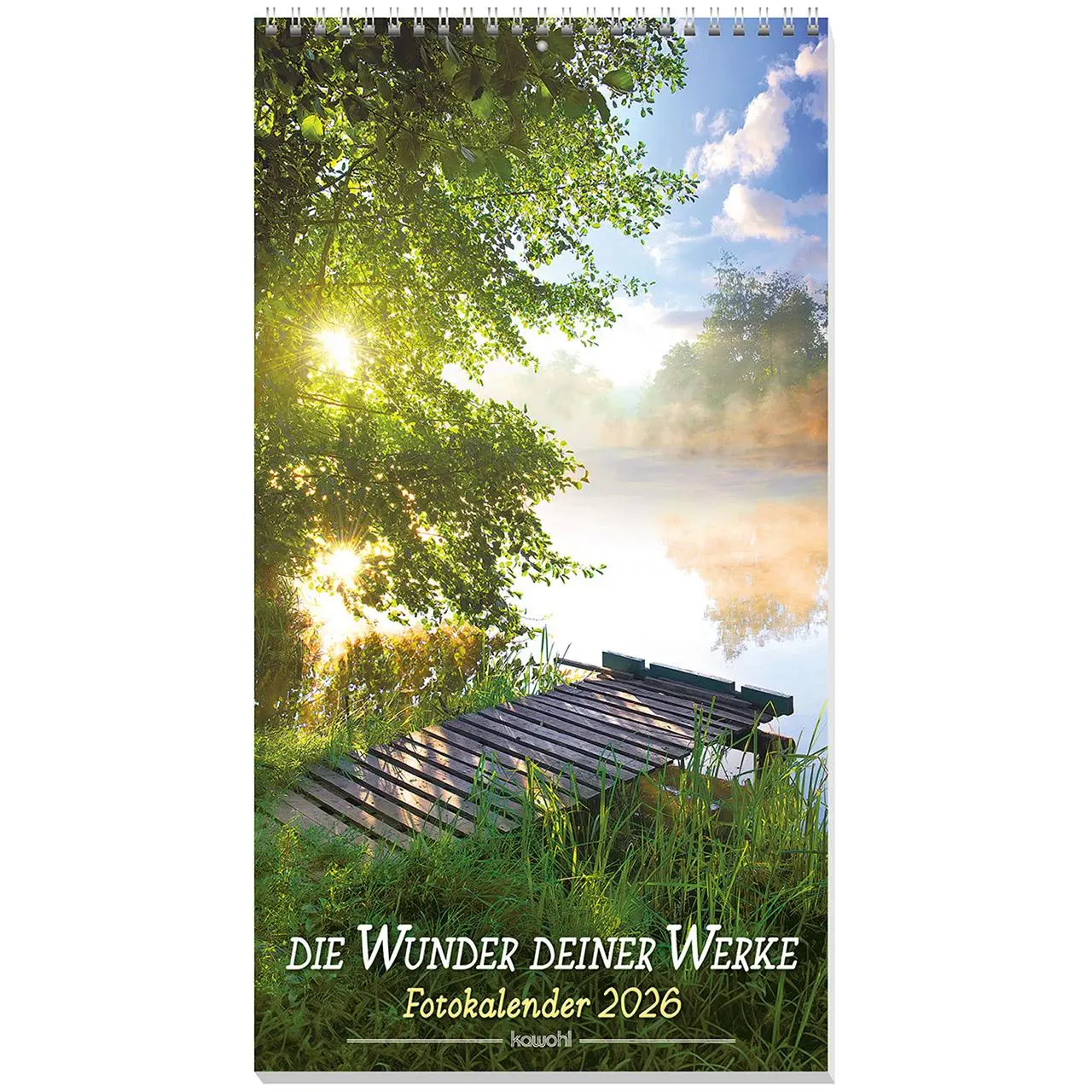 Cover: 9783754855065 | Die Wunder deiner Werke 2026 | Besinnungskalender | Kalender | 14 S.