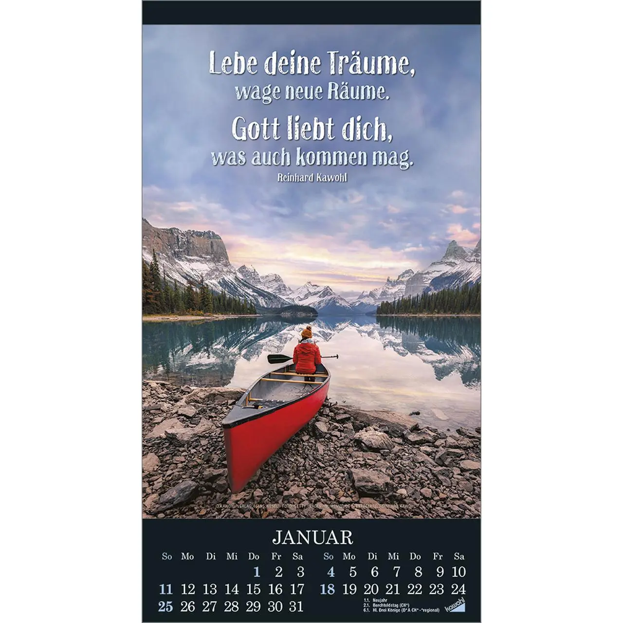 Bild: 9783754855065 | Die Wunder deiner Werke 2026 | Besinnungskalender | Kalender | 14 S.