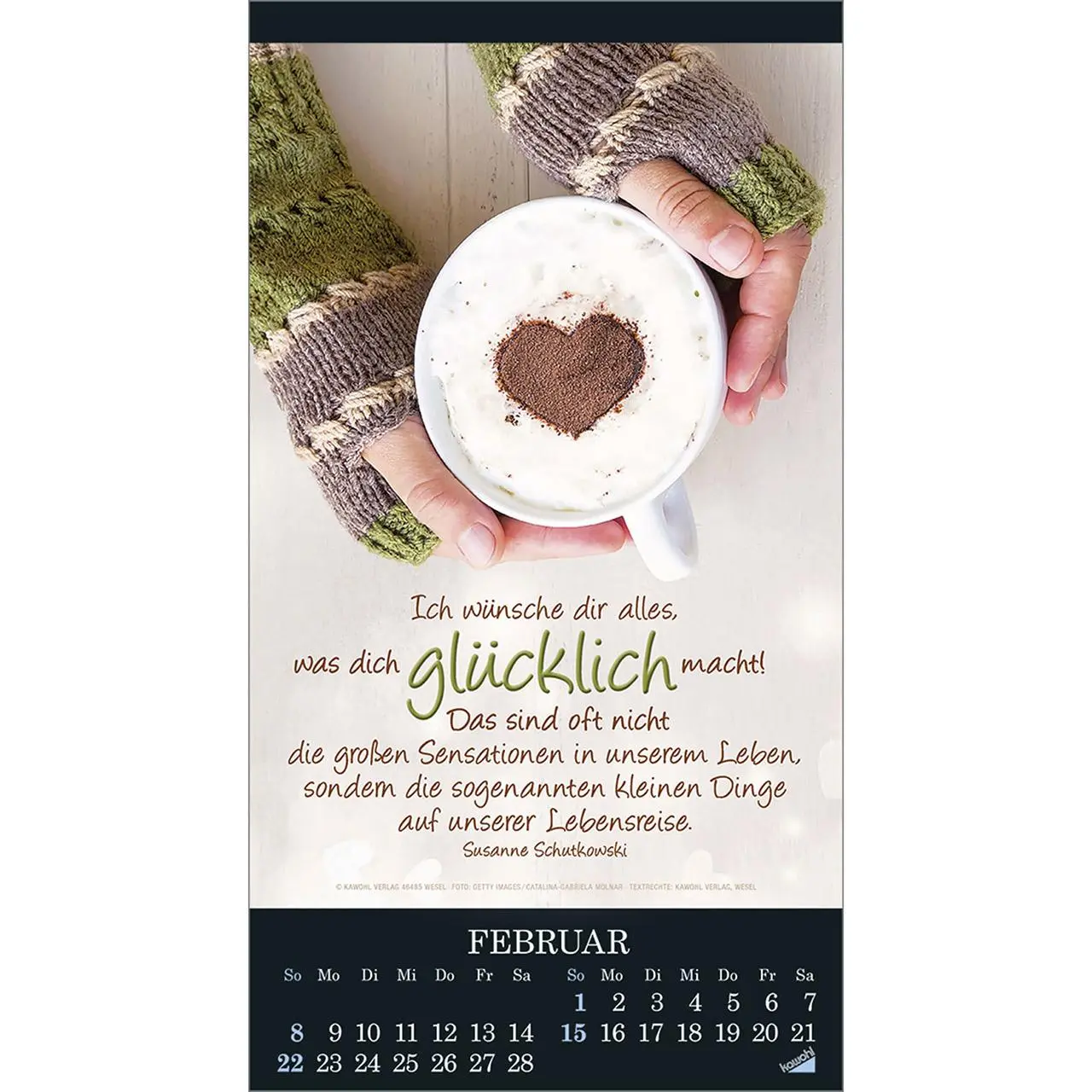 Bild: 9783754855065 | Die Wunder deiner Werke 2026 | Besinnungskalender | Kalender | 14 S.