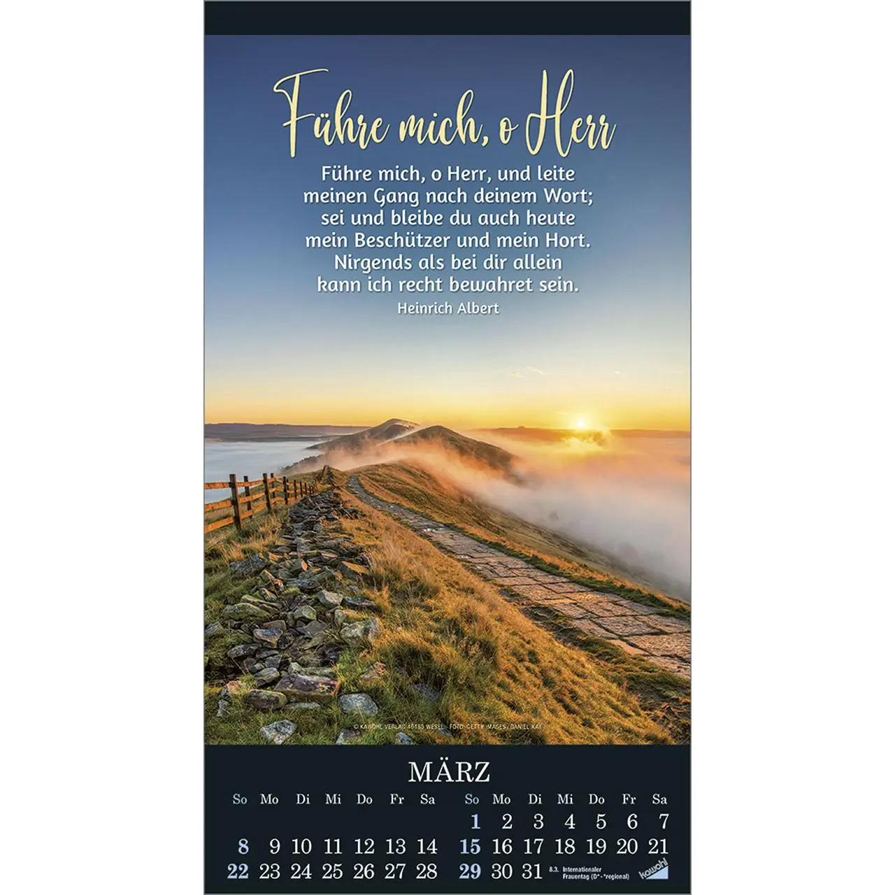 Bild: 9783754855065 | Die Wunder deiner Werke 2026 | Besinnungskalender | Kalender | 14 S.