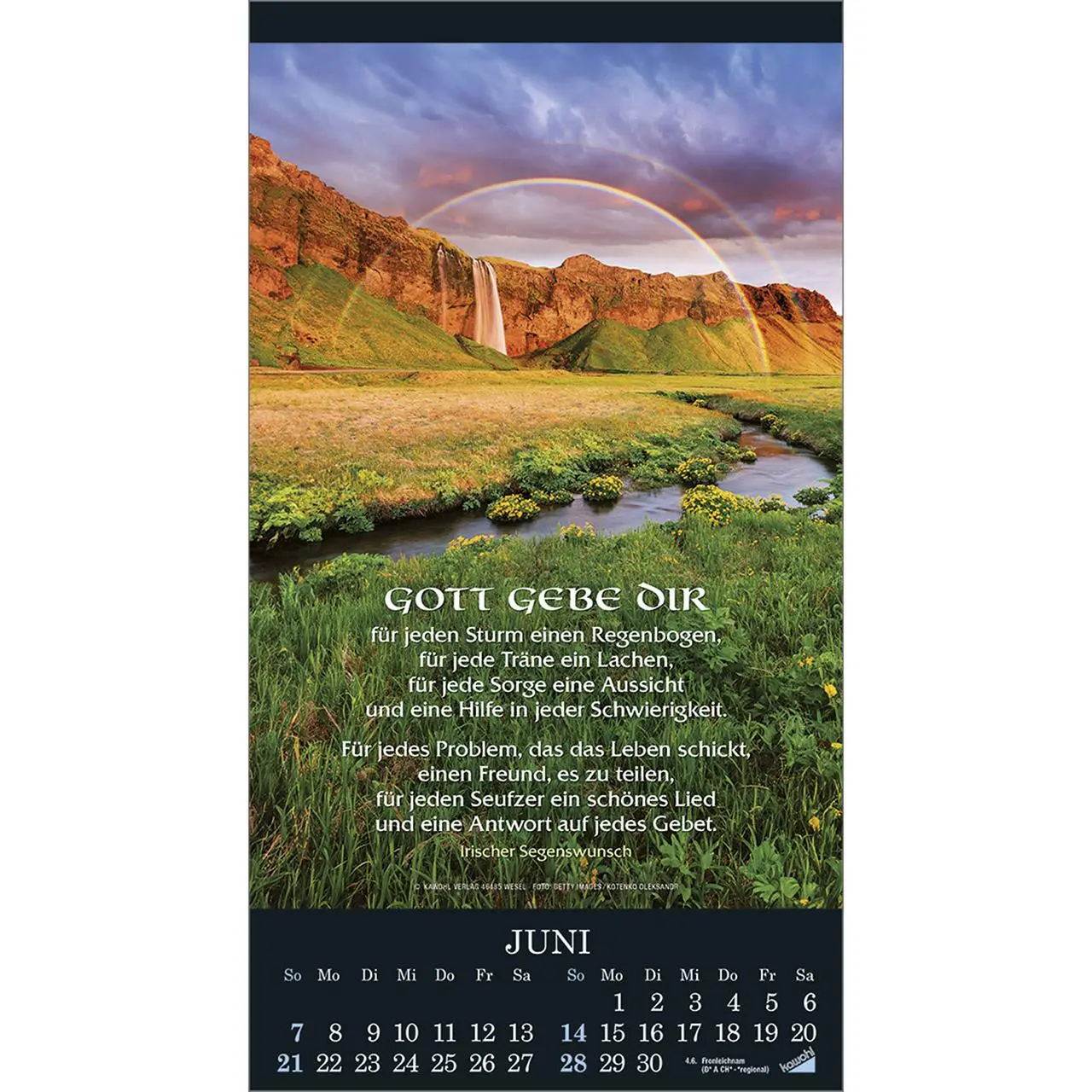 Bild: 9783754855065 | Die Wunder deiner Werke 2026 | Besinnungskalender | Kalender | 14 S.