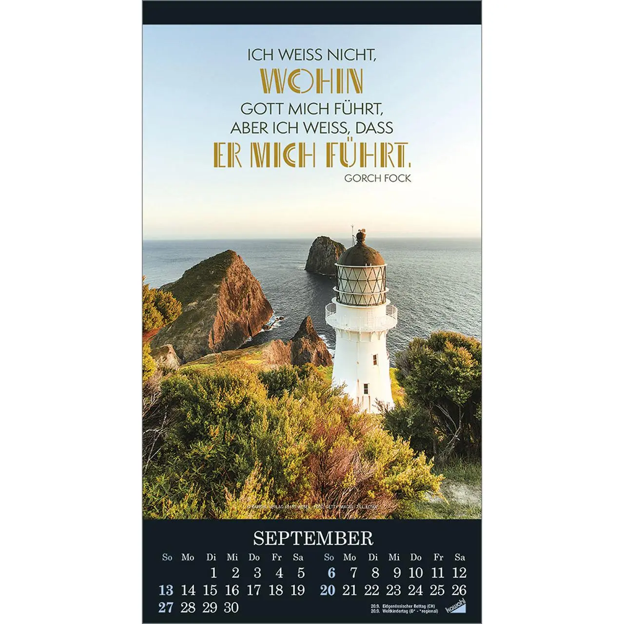 Bild: 9783754855065 | Die Wunder deiner Werke 2026 | Besinnungskalender | Kalender | 14 S.