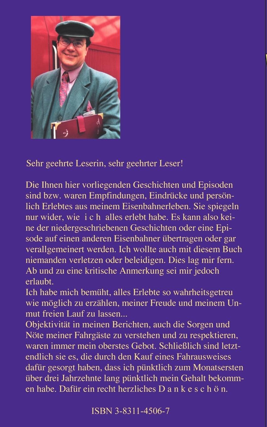 Rückseite: 9783831145065 | In vollen Zügen unterwegs | Ewald Rumm | Taschenbuch | 148 S. | 2002