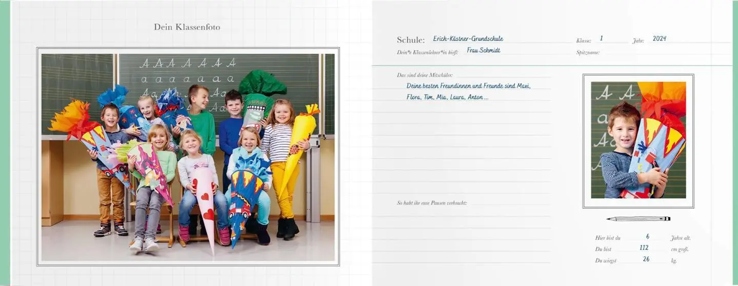 Bild: 4251693905165 | Deine Schulzeit | Elma Van Vliet | Notizbuch | 96 S. | Deutsch | 2025