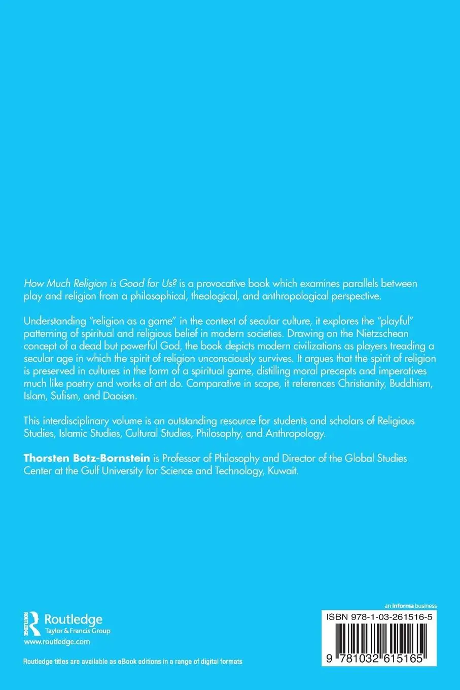 Rückseite: 9781032615165 | How Much Religion is Good for Us? | If Religion Were a Game | Buch