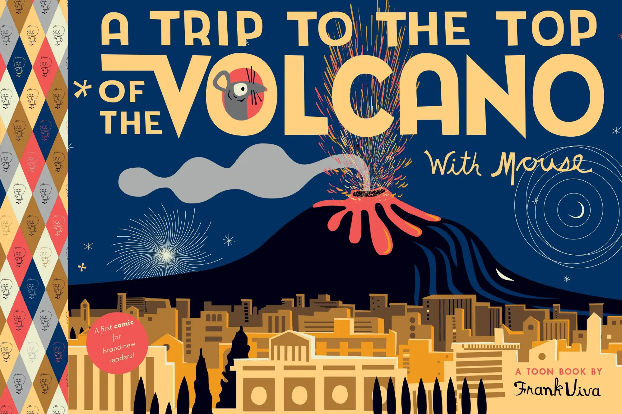 Cover: 9781662665165 | A Trip to the Top of the Volcano with Mouse | Toon Level 1 | Viva
