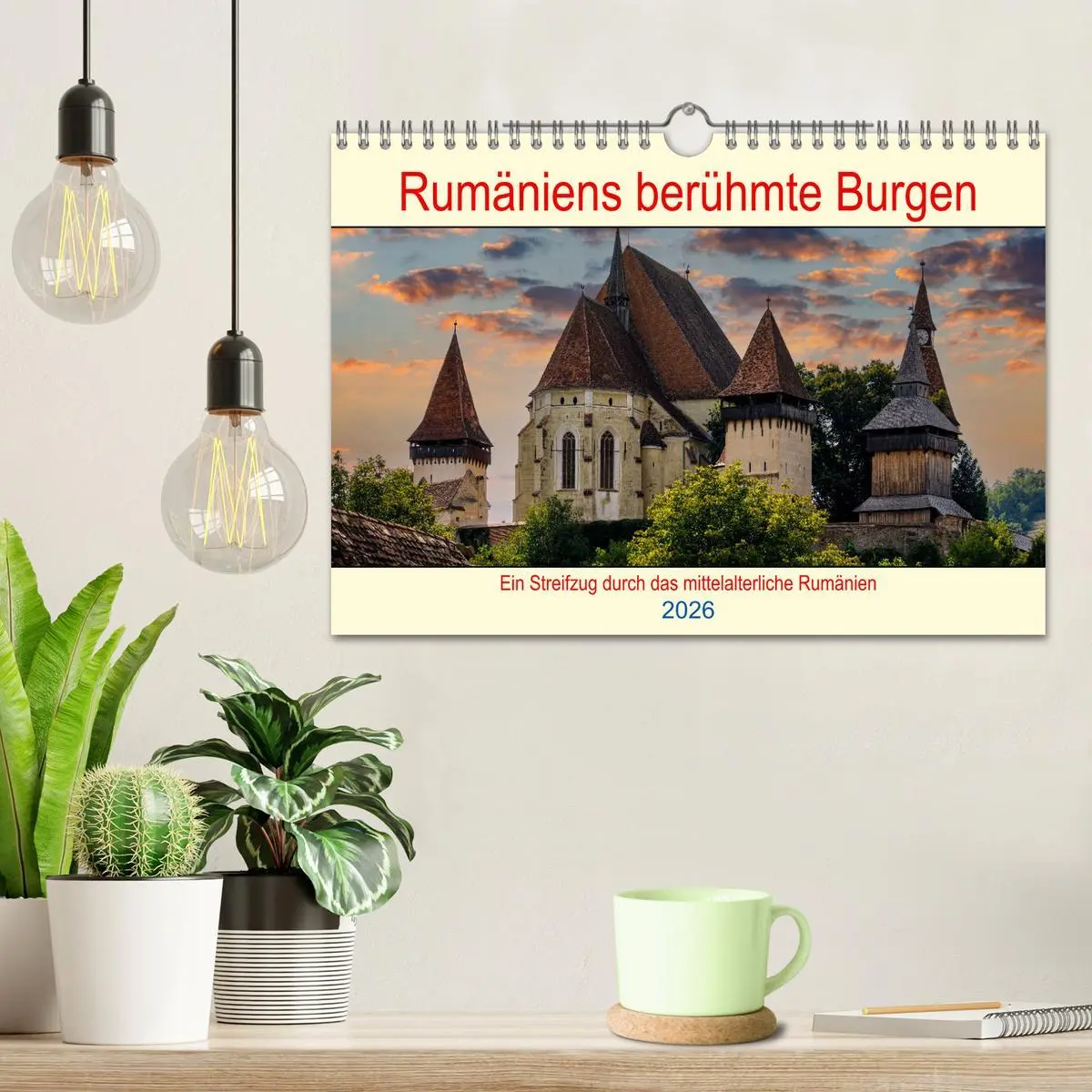 Bild: 9783457605165 | Rumäniens berühmte Burgen (Wandkalender 2026 DIN A4 quer), CALVENDO...