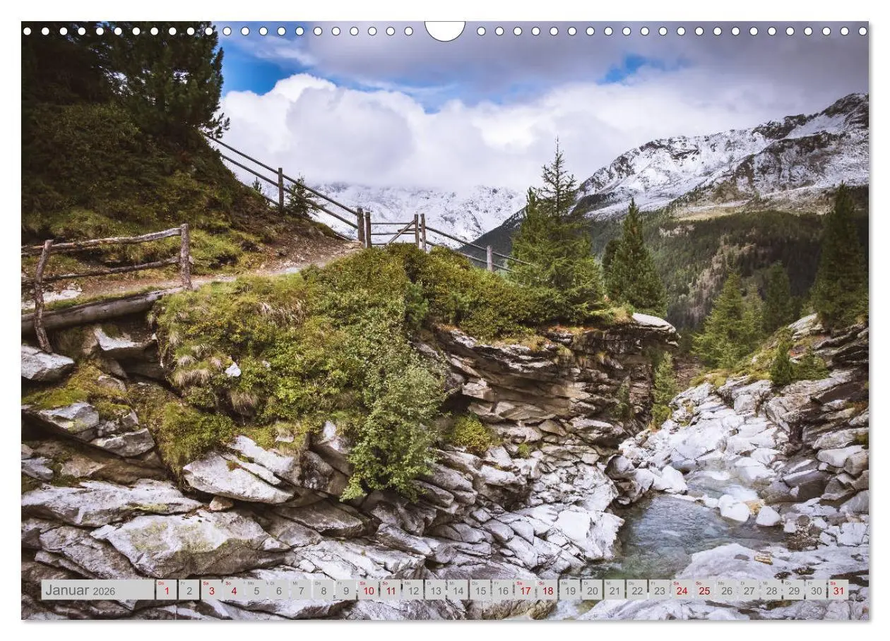 Bild: 9783457845165 | Das Ahrntal (Wandkalender 2026 DIN A3 quer), CALVENDO Monatskalender