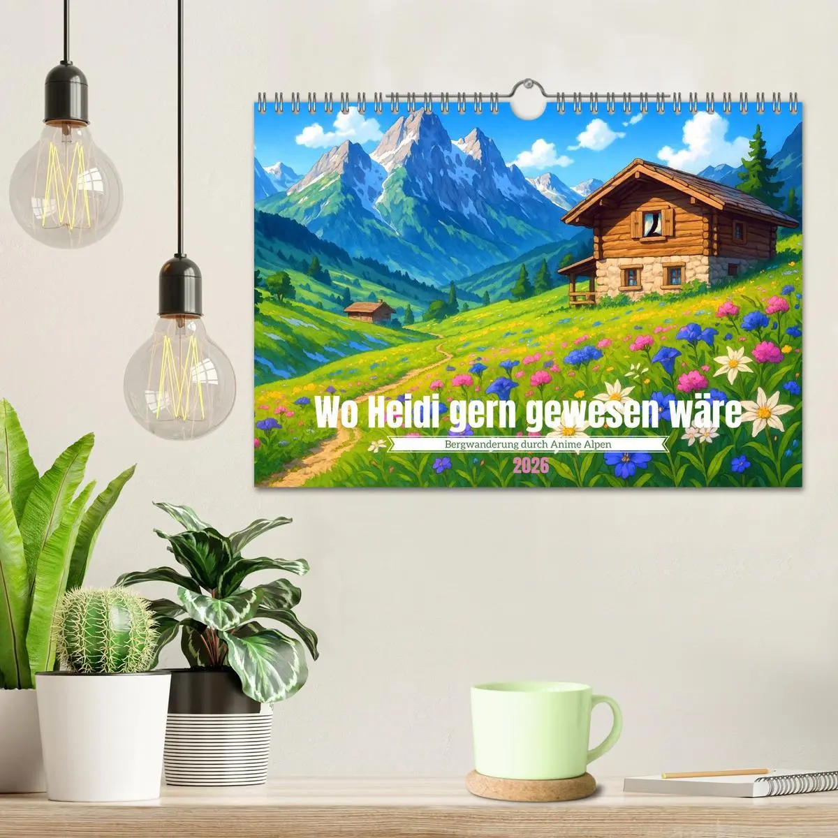 Bild: 9783516625165 | Wo Heidi gern gewesen wäre (Wandkalender 2026 DIN A4 quer),...
