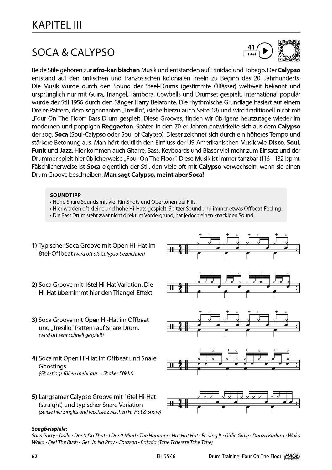 Bild: 9783866265165 | Drum Training Four On The Floor | Patrick Metzger | Taschenbuch | 2021