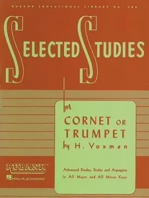 Cover: 9781423445265 | Selected Studies | For Cornet or Trumpet | H. Voxman | Broschüre