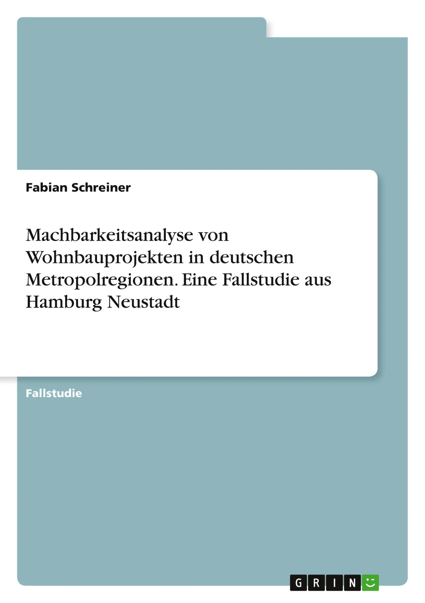 Cover: 9783389075265 | Machbarkeitsanalyse von Wohnbauprojekten in deutschen...