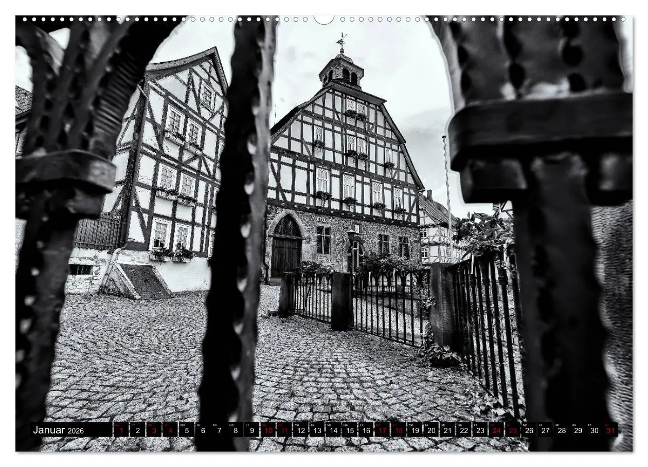 Bild: 9783457905265 | Ein Blick auf Homberg an der Efze (Wandkalender 2026 DIN A2 quer),...