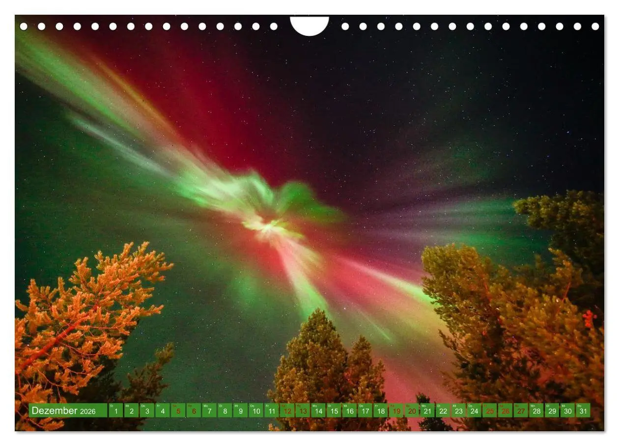 Bild: 9783516235265 | Finnisch Lappland (Wandkalender 2026 DIN A4 quer), CALVENDO...
