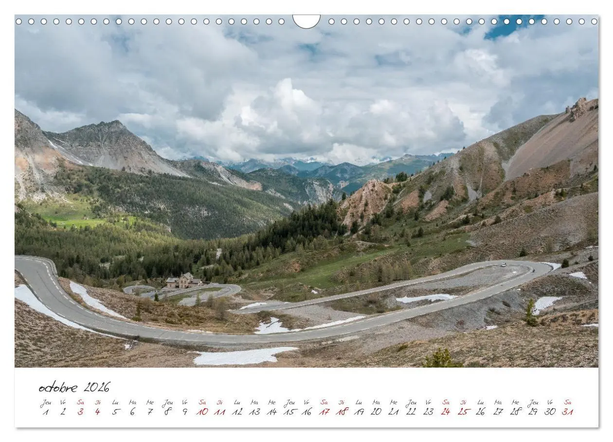 Bild: 9783516545265 | Le col de l'Izoard sur la route des Grandes Alpes (Calendrier mural...