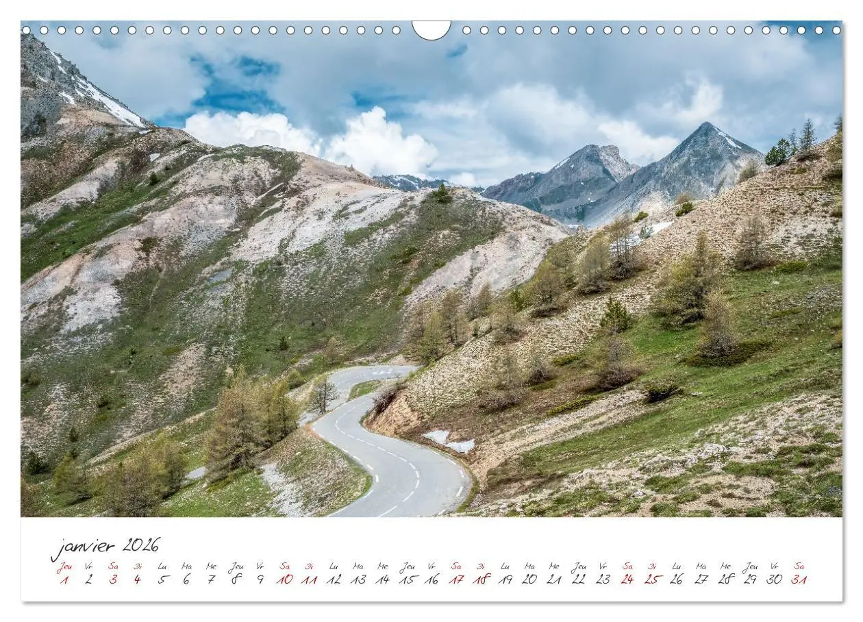 Bild: 9783516545265 | Le col de l'Izoard sur la route des Grandes Alpes (Calendrier mural...