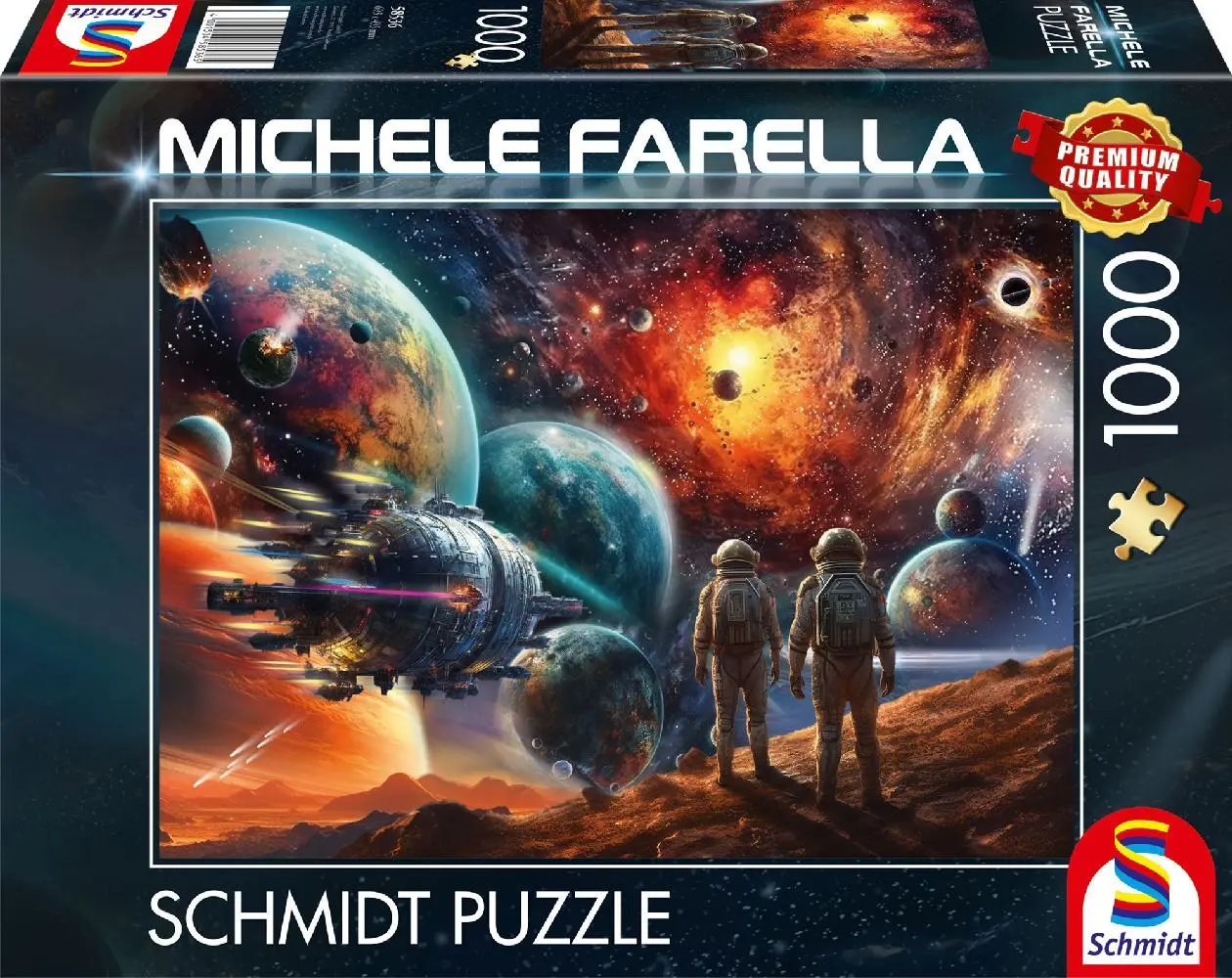 Cover: 4001504585365 | Kosmische Farbenpracht, Reise ins Weltall | Spiel | Schachtel | 58536