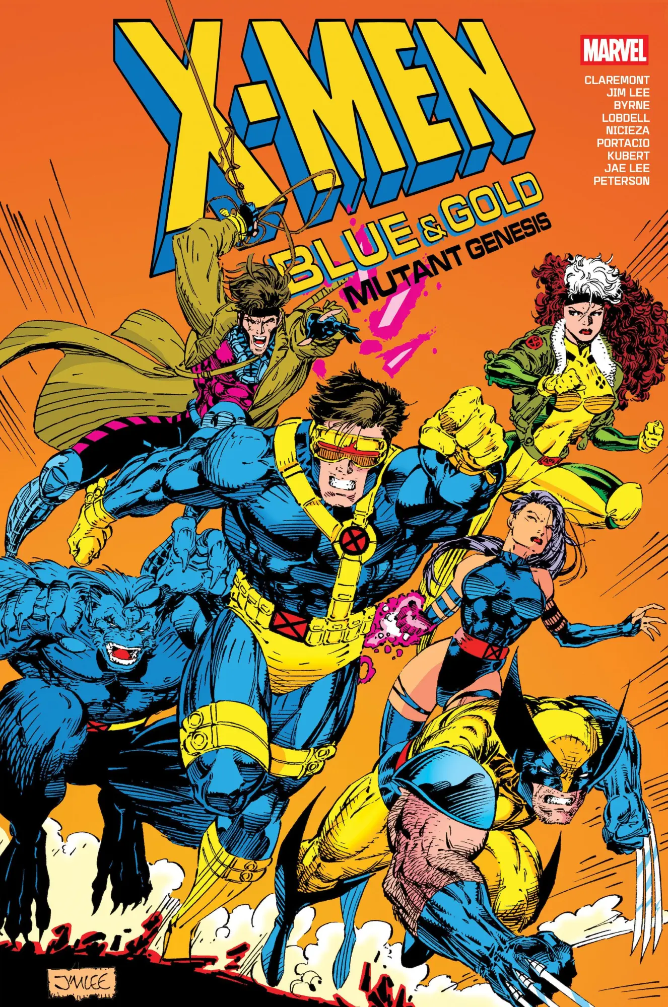 Cover: 9781302965365 | X-Men: Blue &amp; Gold - Mutant Genesis Omnibus | Chris Claremont | Buch