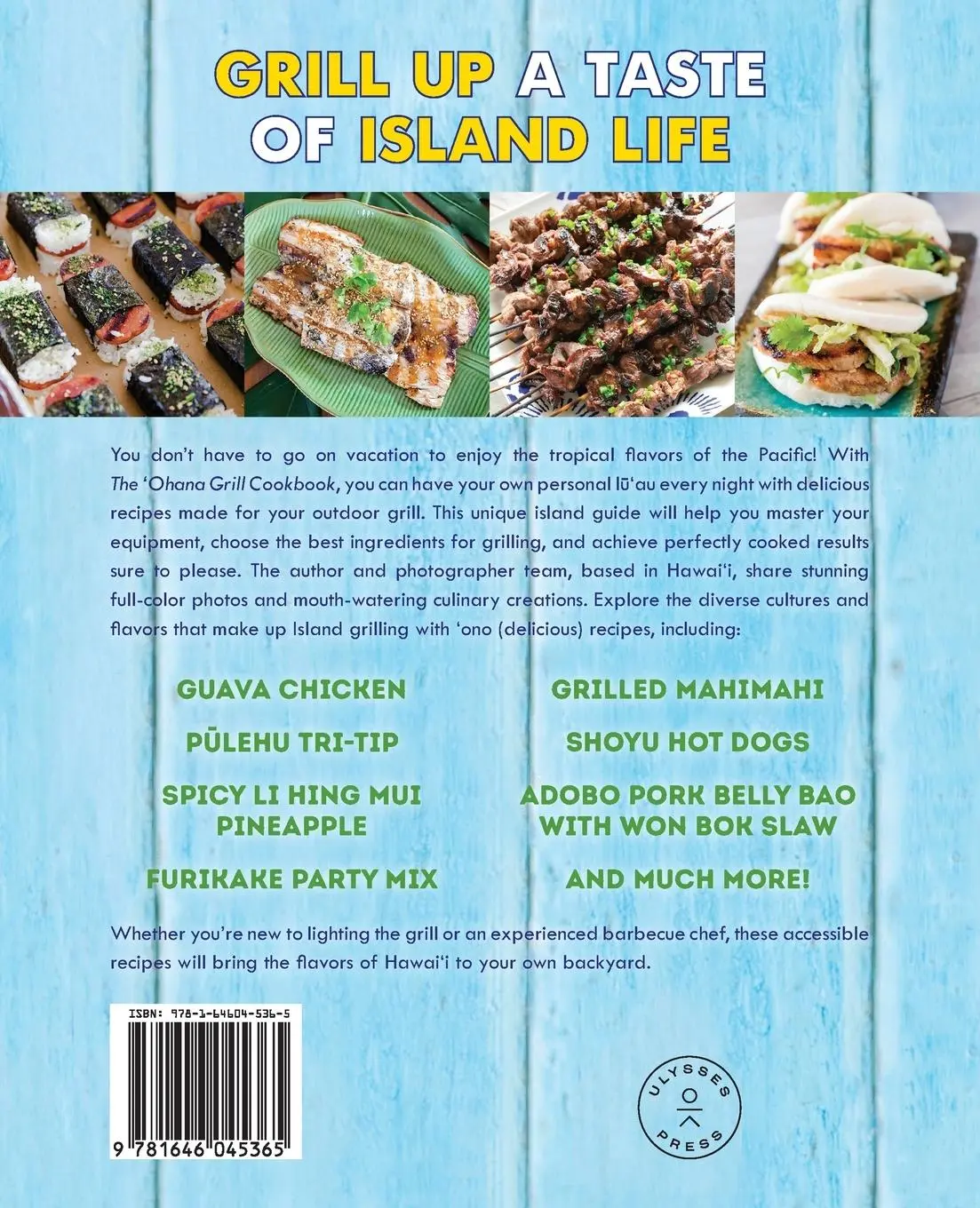 Rückseite: 9781646045365 | 'Ohana Grill Cookbook | Adrienne Robillard (u. a.) | Taschenbuch