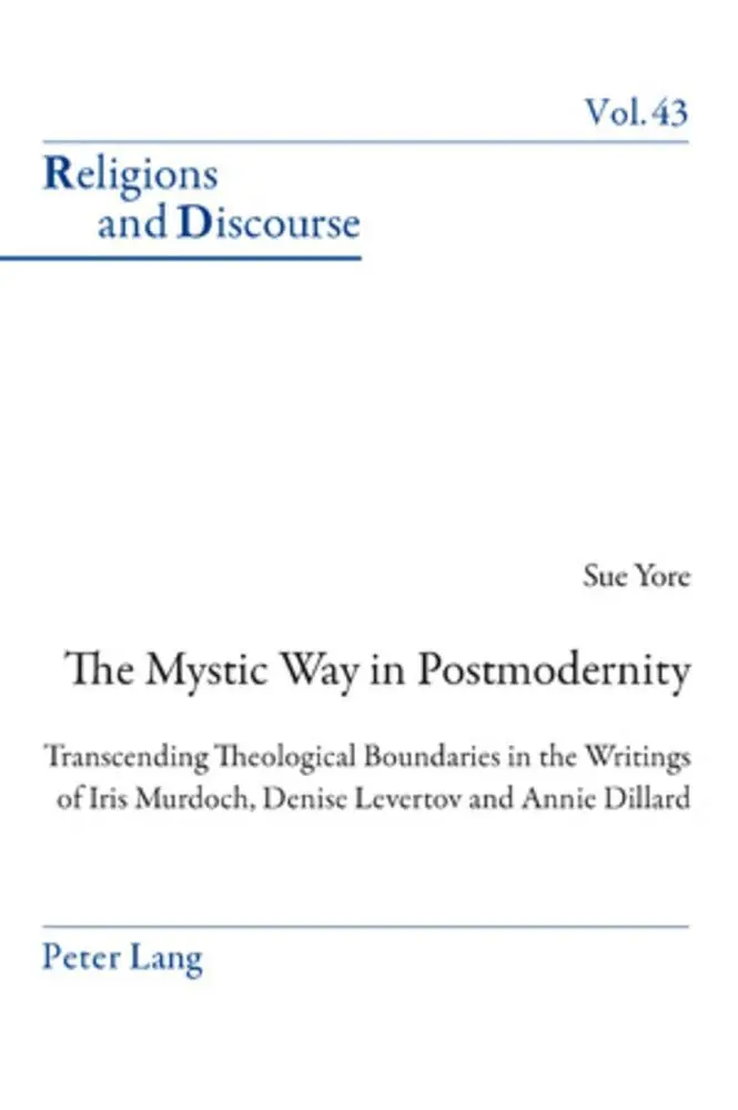 The Mystic Way in Postmodernity   Religions and Discourse Bd43 - Sue Yore Kartoniert (TB)