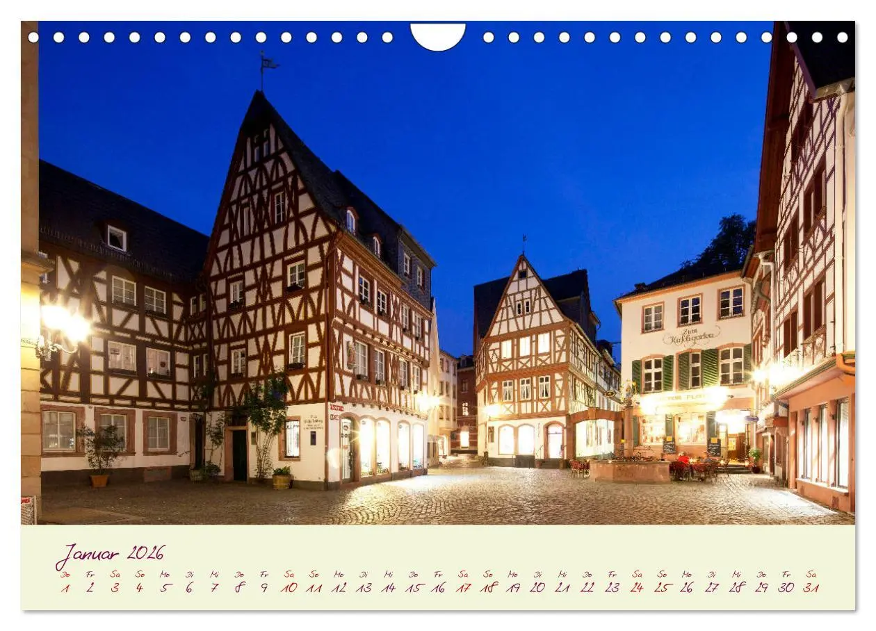 Bild: 9783457755365 | Mainz Kultur und Lebenslust (Wandkalender 2026 DIN A4 quer),...
