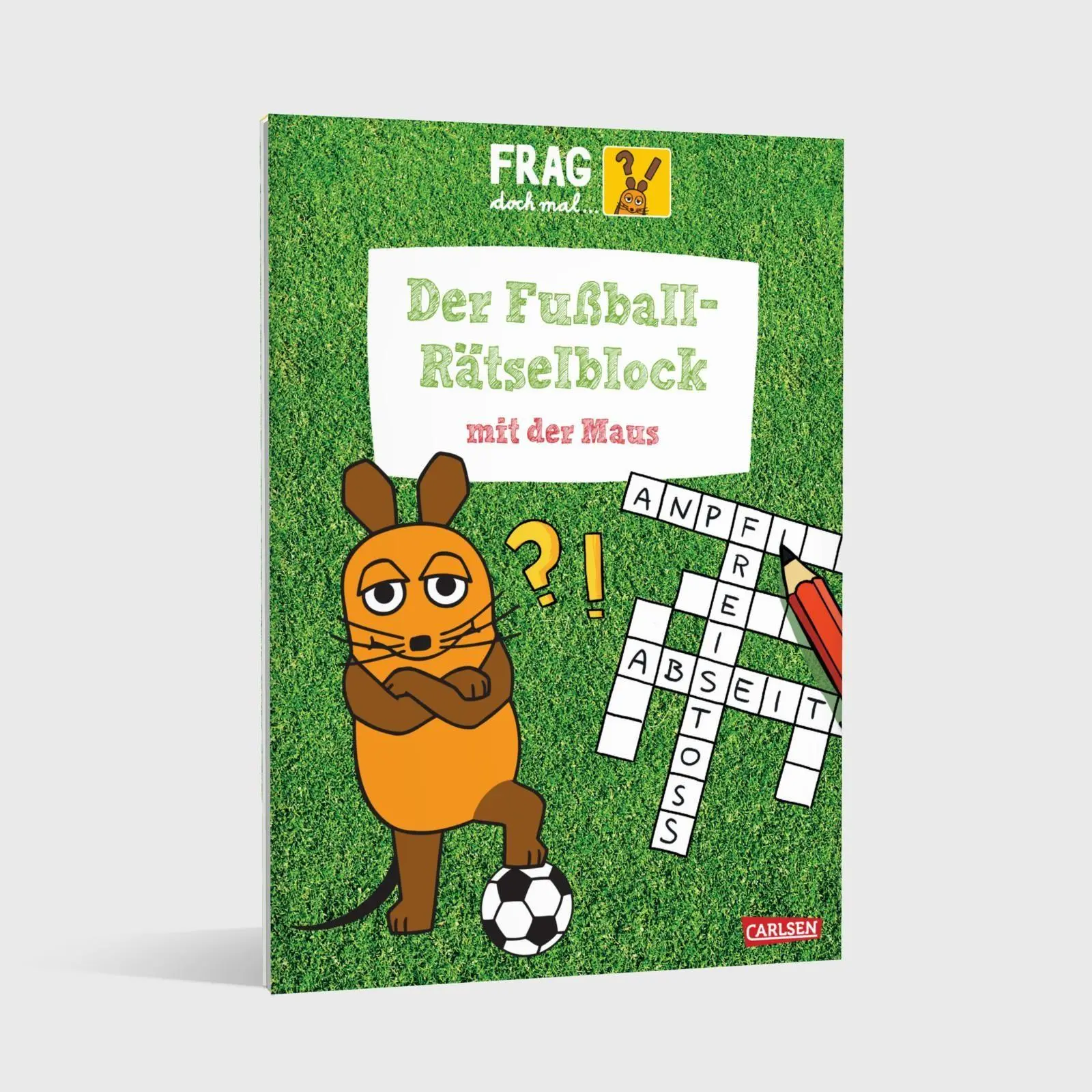 Bild: 9783551255365 | Frag doch mal ... die Maus: Der Fußball-Rätselblock mit der Maus