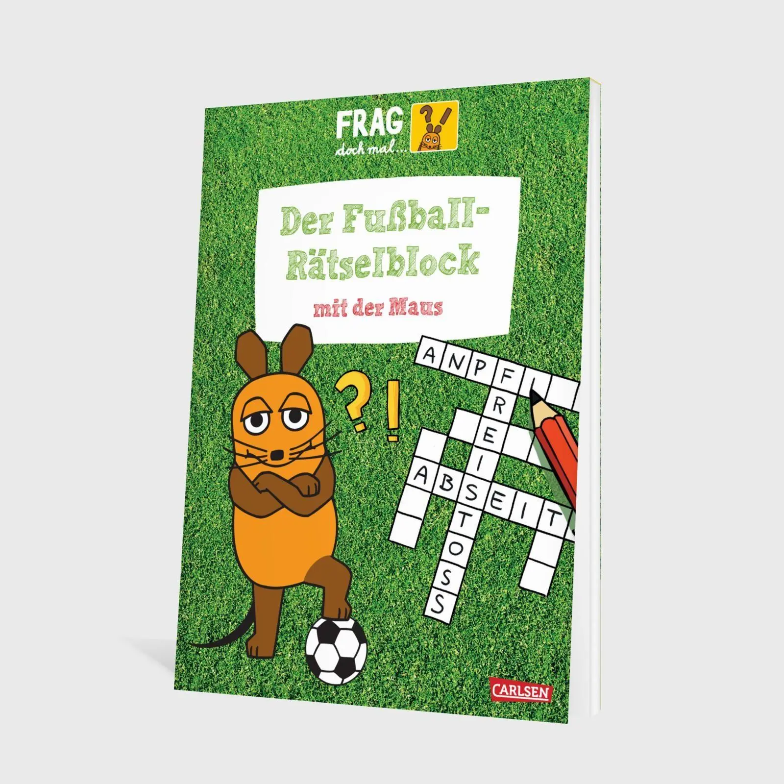 Bild: 9783551255365 | Frag doch mal ... die Maus: Der Fußball-Rätselblock mit der Maus