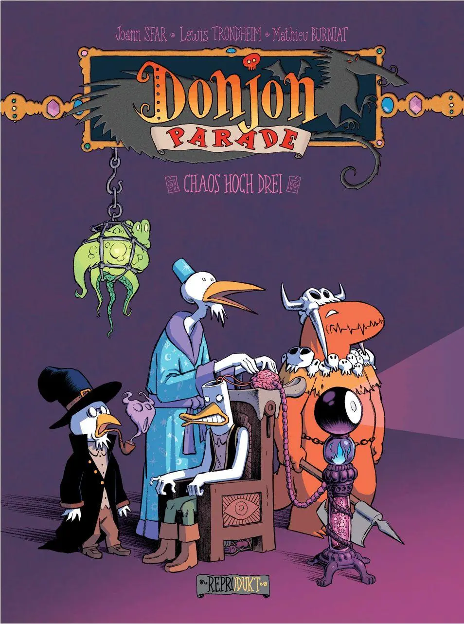 Cover: 9783956405365 | Donjon Parade 12 | Chaos hoch drei | Joann Sfar (u. a.) | Taschenbuch