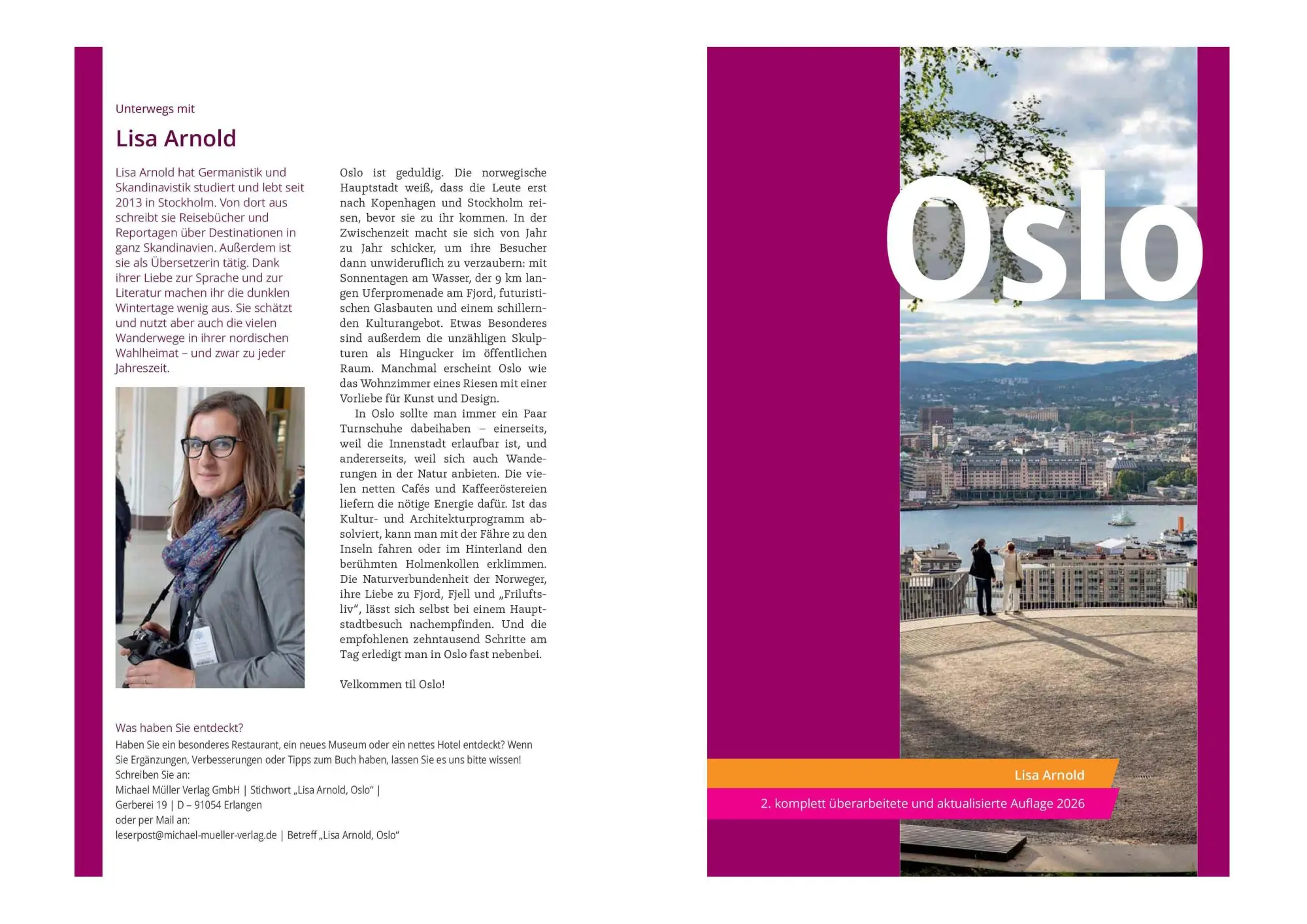 Bild: 9783966855365 | MICHAEL MÜLLER Reiseführer Oslo MM-City | Lisa Arnold | Taschenbuch