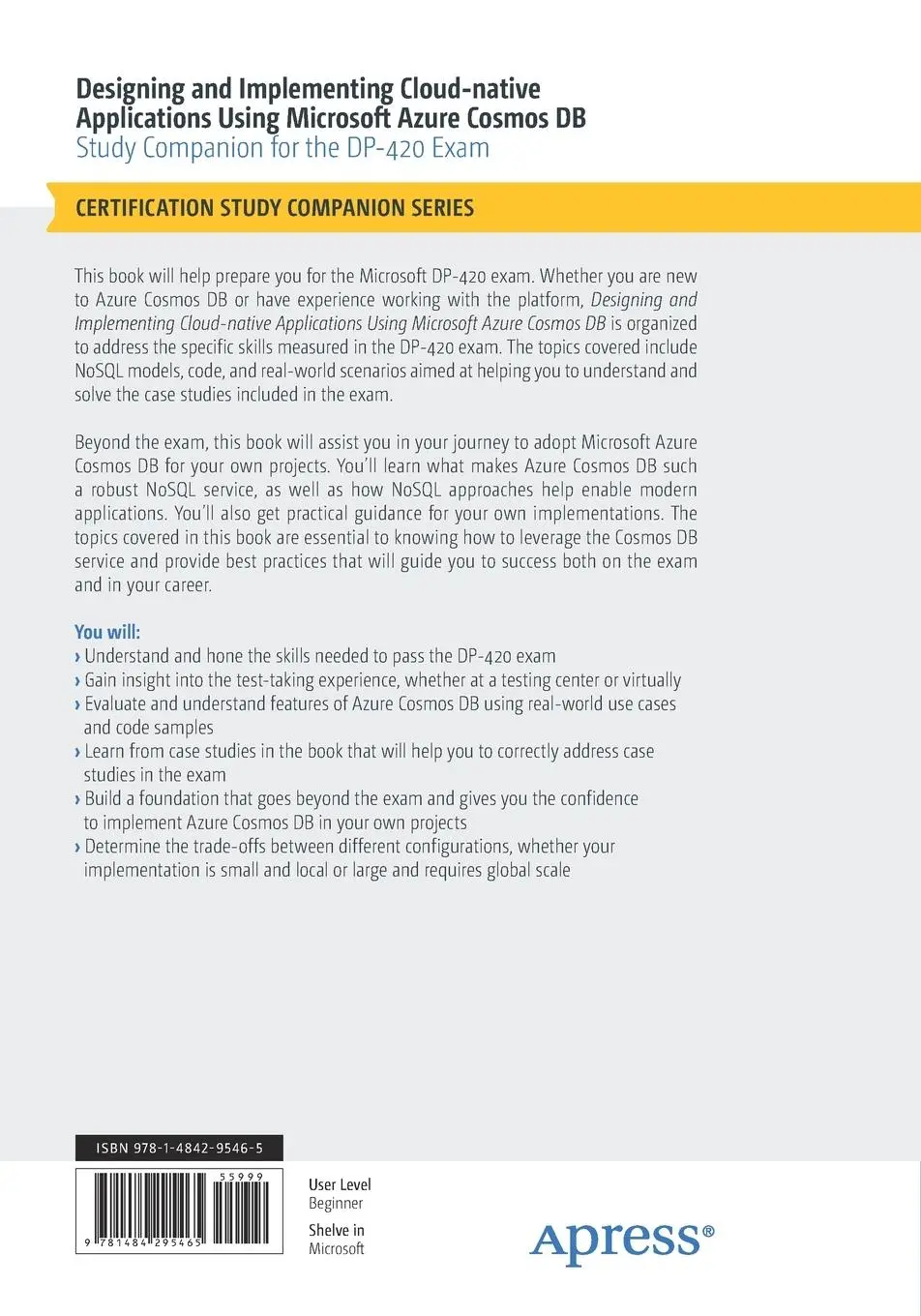 Rückseite: 9781484295465 | Designing and Implementing Cloud-native Applications Using...