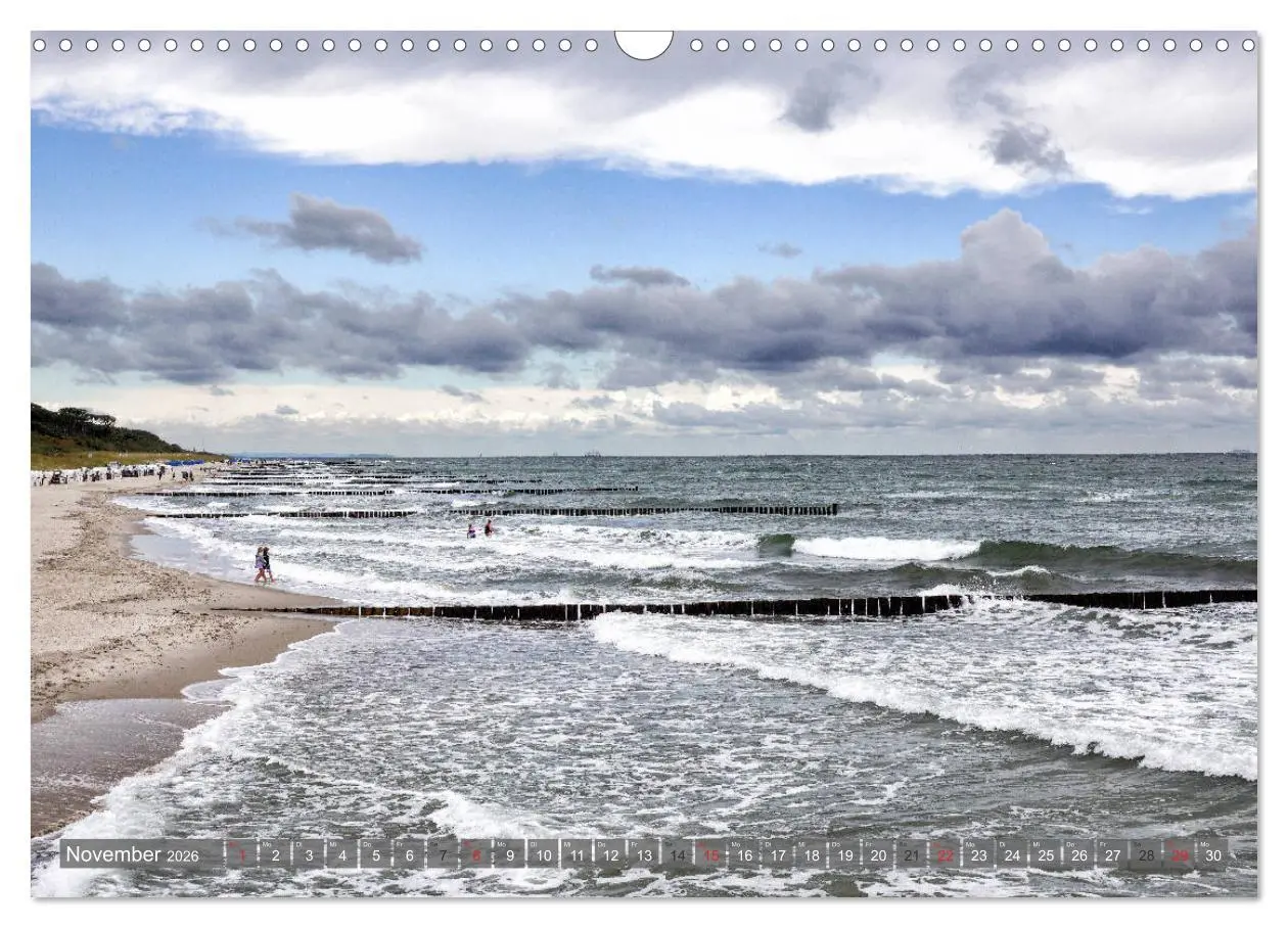 Bild: 9783457815465 | Fischland Darß Zingst - wie gemalt (Wandkalender 2026 DIN A3 quer),...