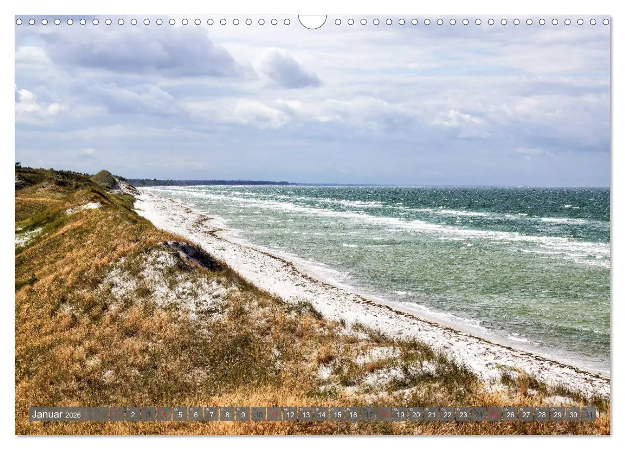 Bild: 9783457815465 | Fischland Darß Zingst - wie gemalt (Wandkalender 2026 DIN A3 quer),...