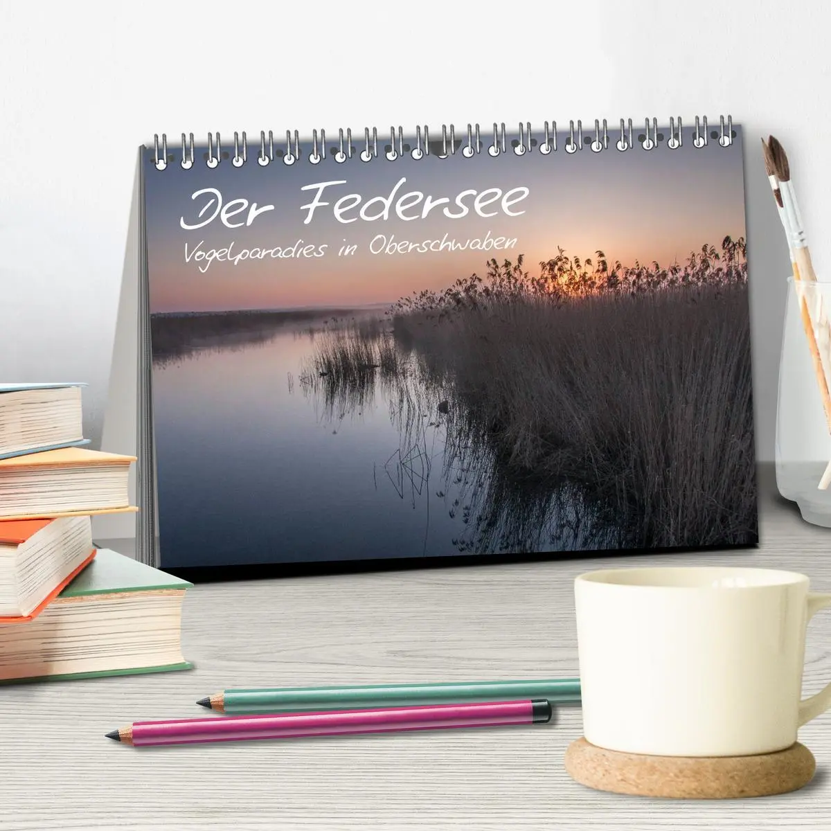 Bild: 9783457985465 | Der Federsee - Vogelparadies in Oberschwaben (Tischkalender 2026...