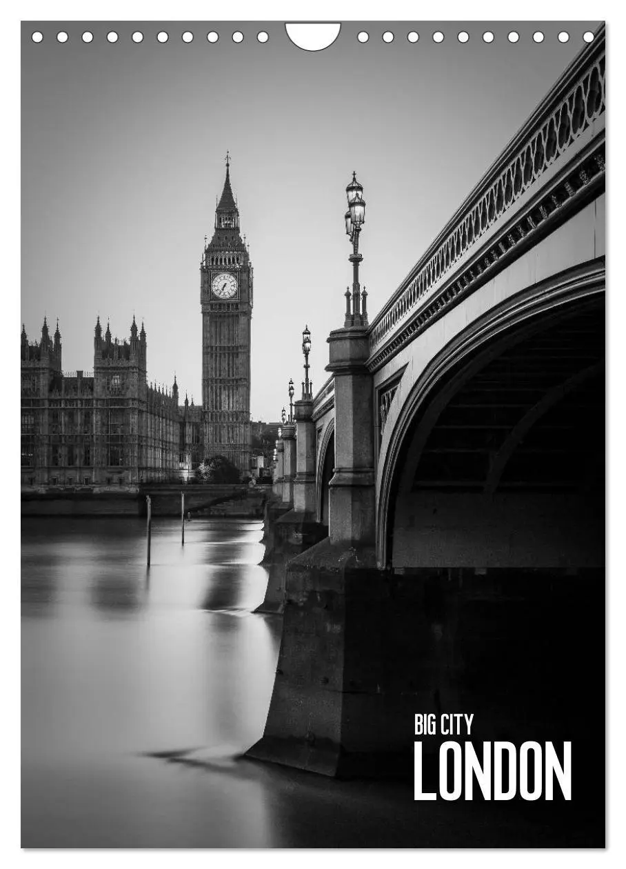 Cover: 9783516455465 | Big City London (Wandkalender 2026 DIN A4 hoch), CALVENDO...