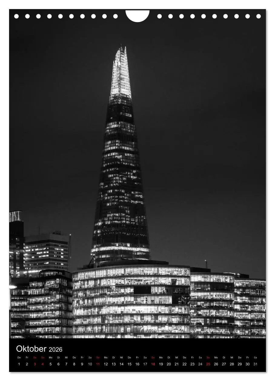 Bild: 9783516455465 | Big City London (Wandkalender 2026 DIN A4 hoch), CALVENDO...