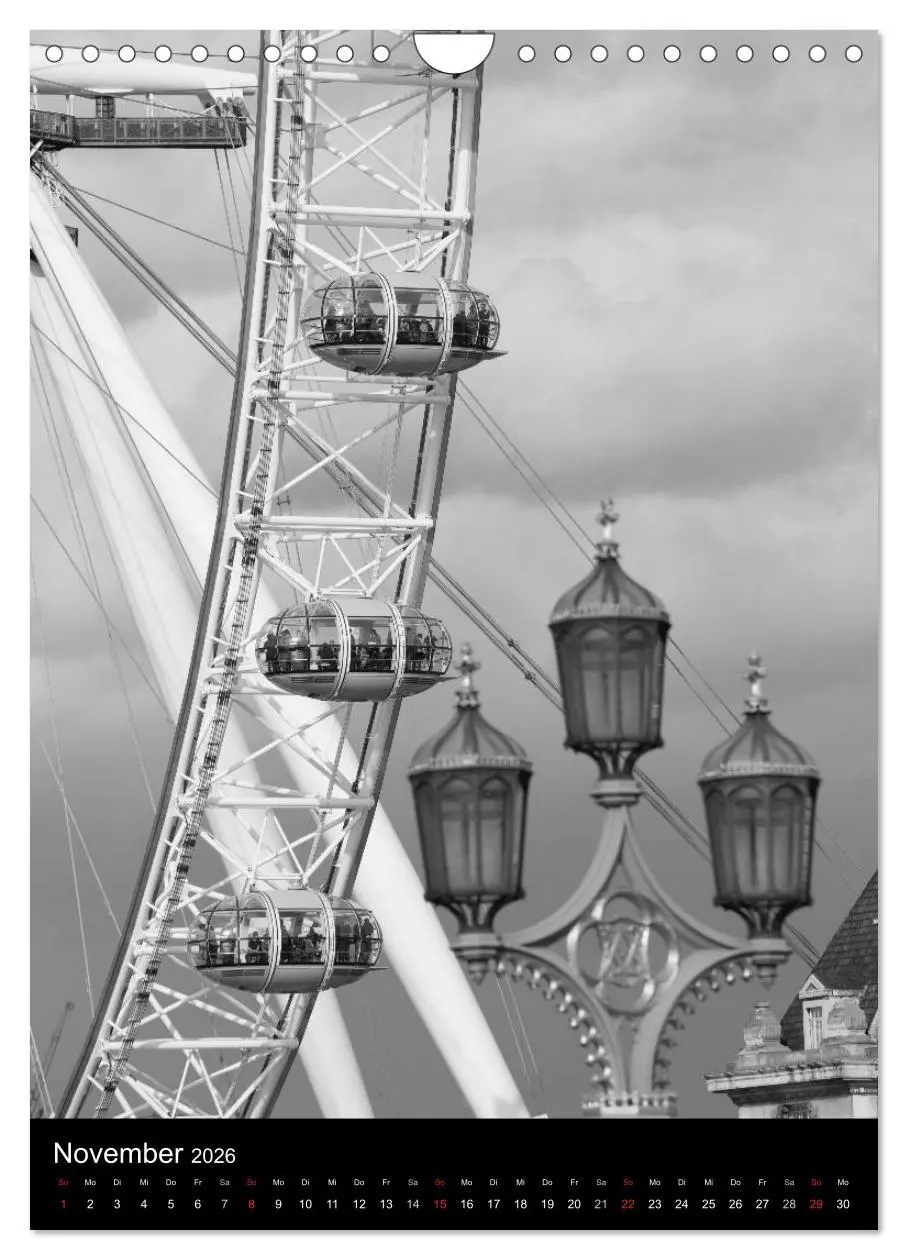 Bild: 9783516455465 | Big City London (Wandkalender 2026 DIN A4 hoch), CALVENDO...
