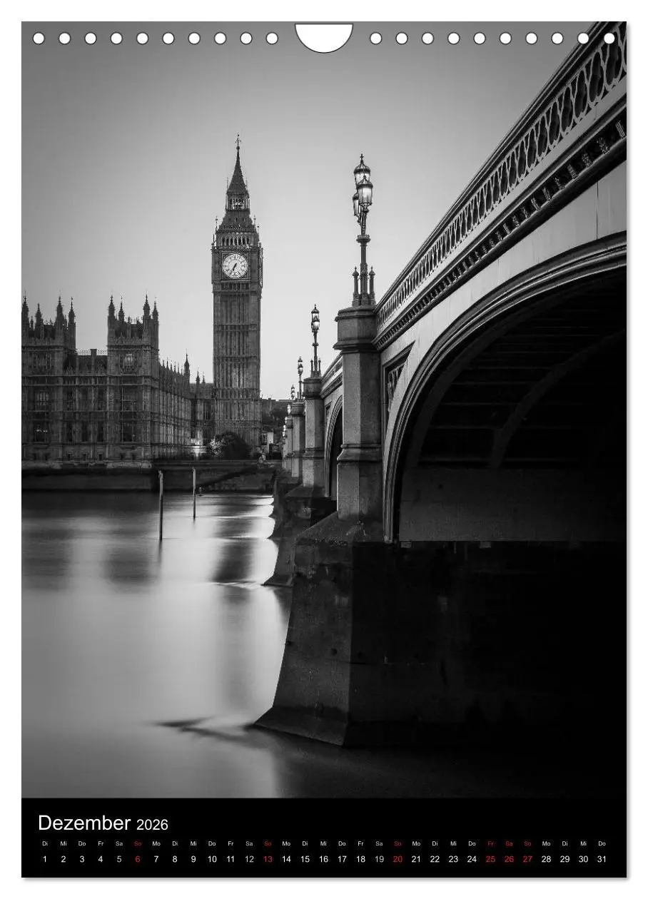 Bild: 9783516455465 | Big City London (Wandkalender 2026 DIN A4 hoch), CALVENDO...
