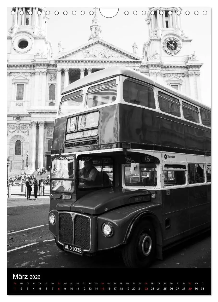 Bild: 9783516455465 | Big City London (Wandkalender 2026 DIN A4 hoch), CALVENDO...
