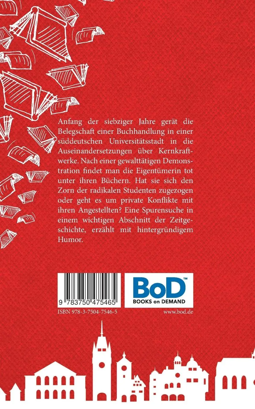 Rückseite: 9783750475465 | Tod in der Buchhandlung | Ingeborg Wieselhuber | Taschenbuch | 236 S.