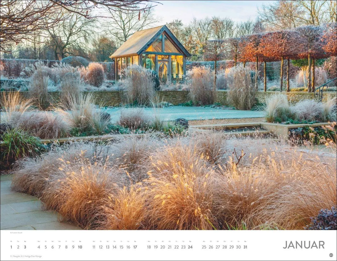 Bild: 9783756415465 | Gartenparadies Posterkalender 2027 | Heye | Kalender | Spiralbindung