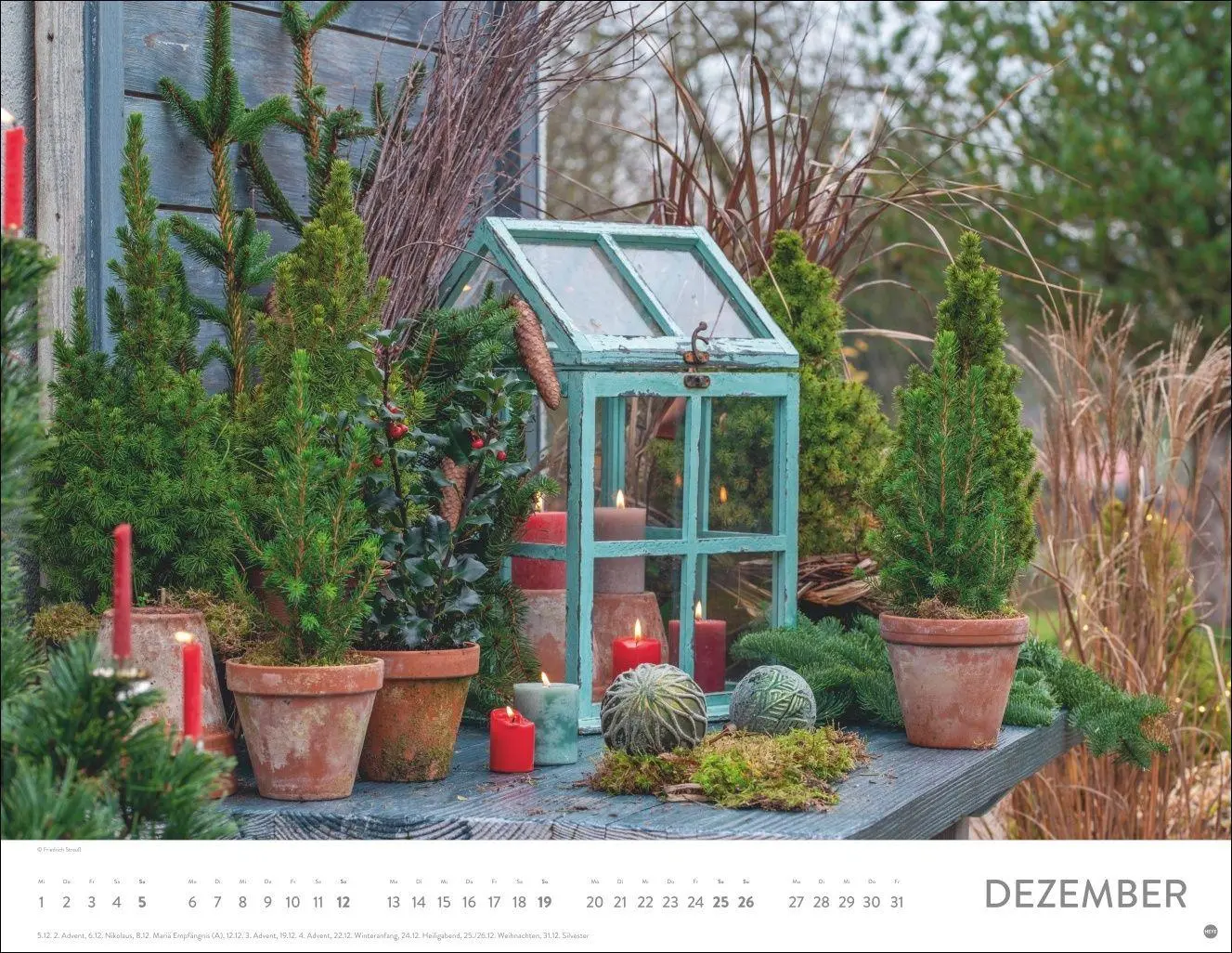 Bild: 9783756415465 | Gartenparadies Posterkalender 2027 | Heye | Kalender | Spiralbindung